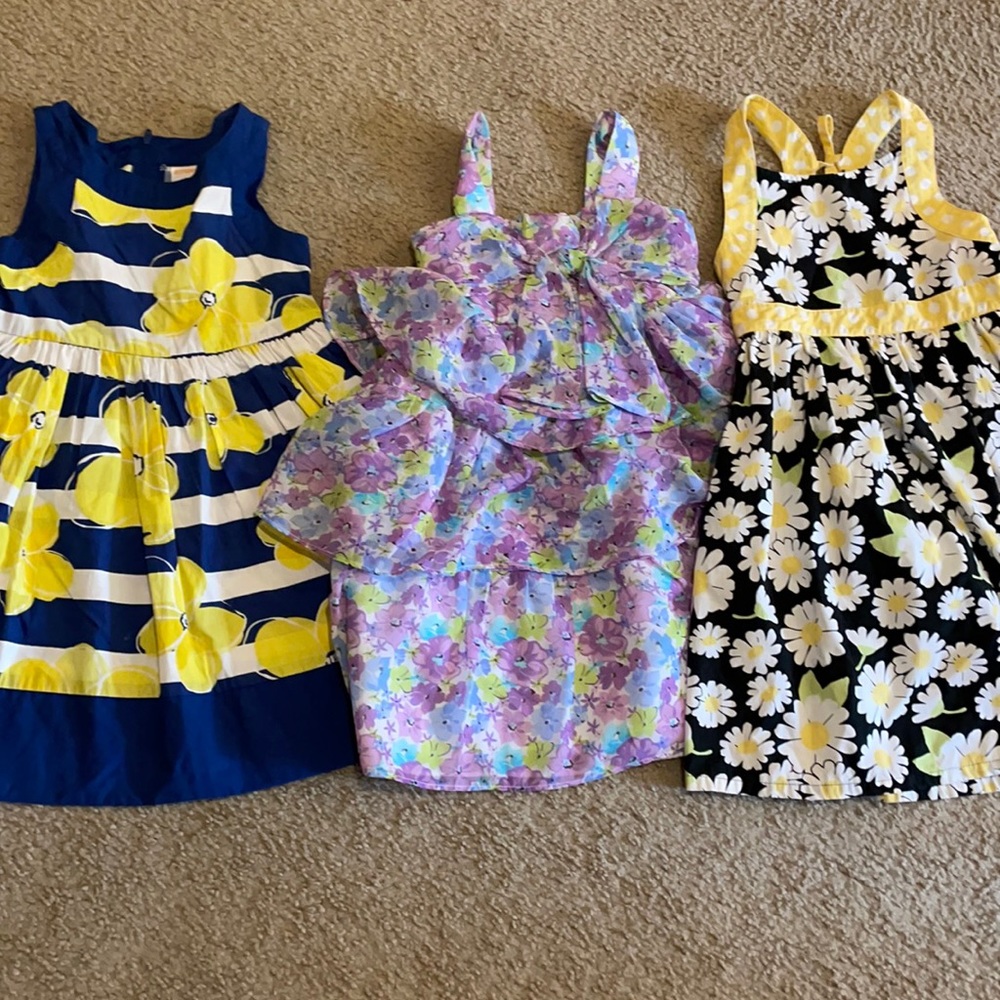Summer dresses!! Girls size 6-7